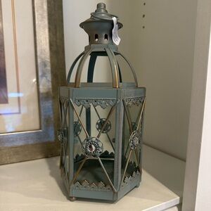 Light Blue Antique Lantern